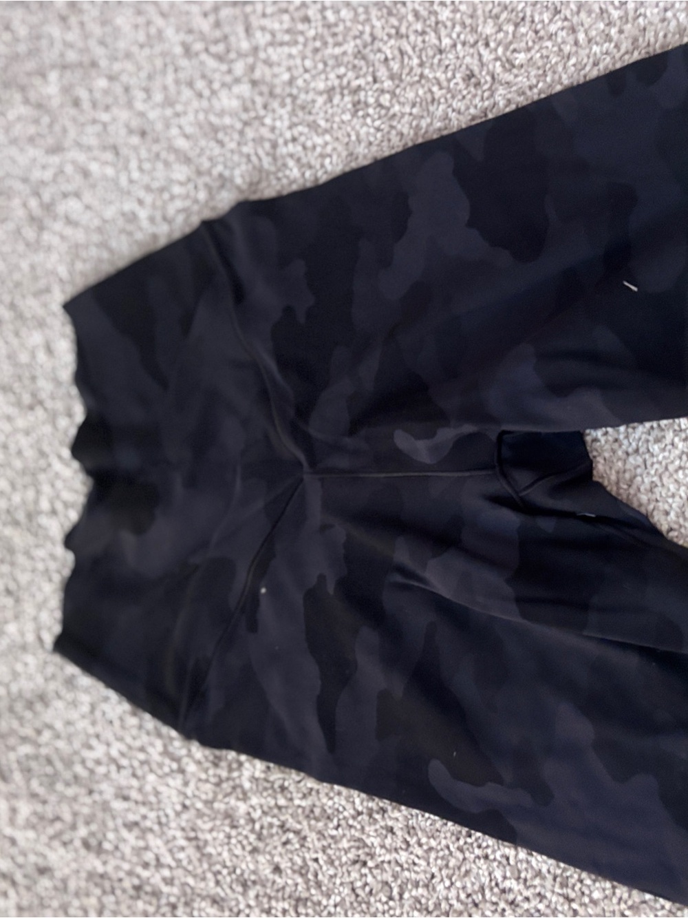 aerie Black Camouflage Bike Shorts